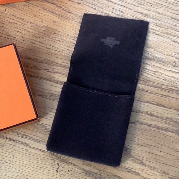 Hermès Vibrant Orange Bag, box with Sleek Brown Pouch - Picture 4 of 6